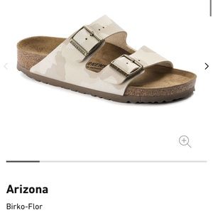 Camo Birkenstocks size 8-8.5